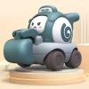 Children's cartoon toy cars, whistles, small cars, inertial return force, inspiring and educational excavators, engineering vehicles, boys Specification image